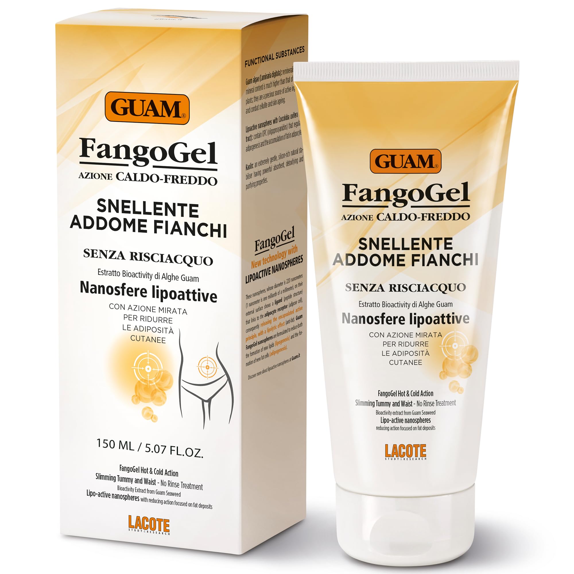 Guam FangoGel Addome Fianchi 150ml Gel Senza Risciacquo