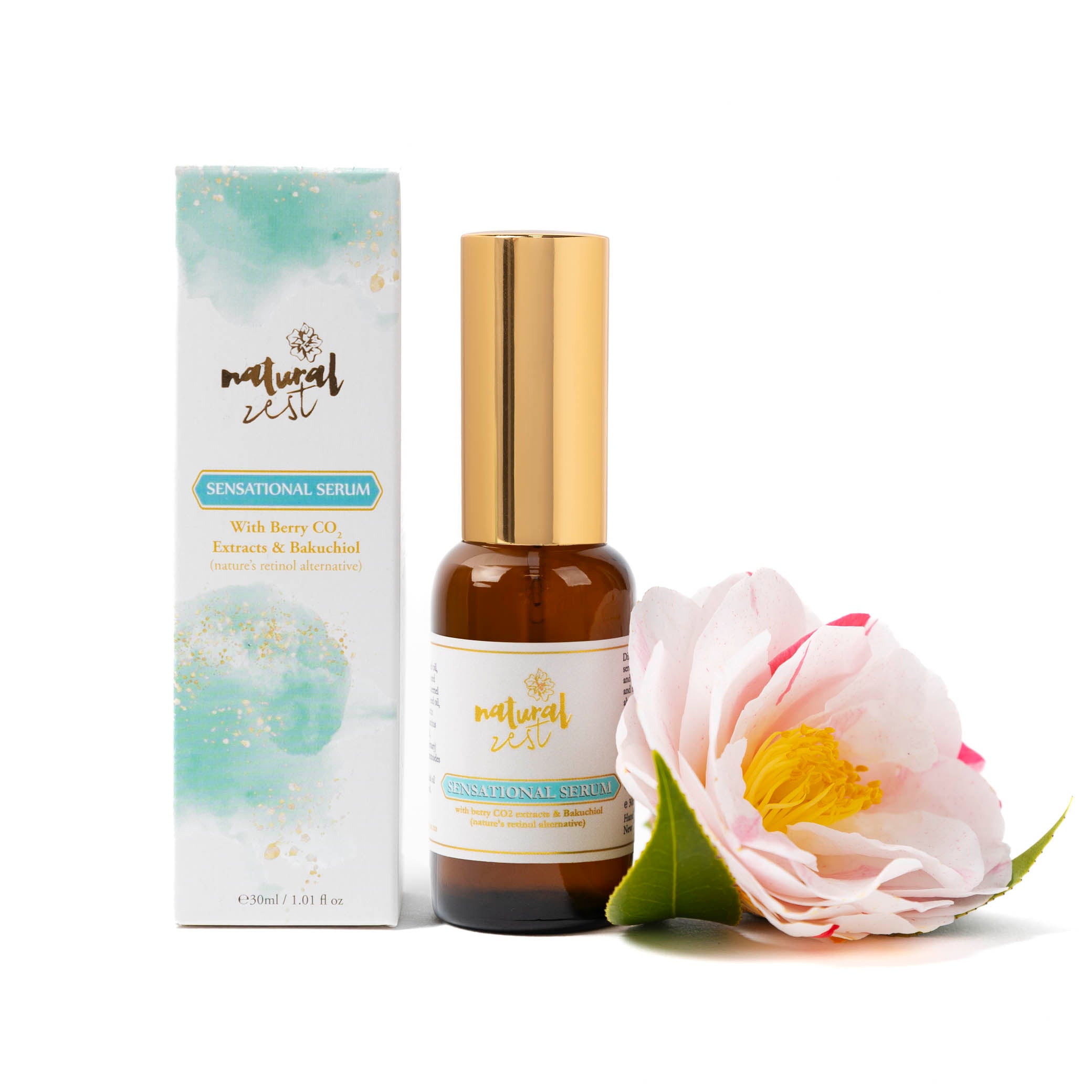 Natural Zest Trial Size Sensational Bakuchiol Siero Viso 3ml