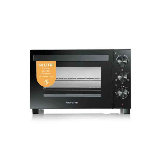 Severin Fornetto Elettrico XL 46 Litri Ventilato Girarrosto