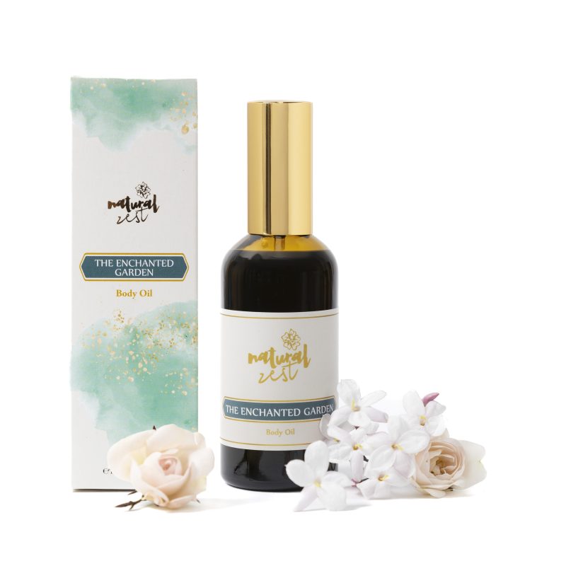 Natural Zest Enchanted Garden Body Oil 100 ml vitamina E
