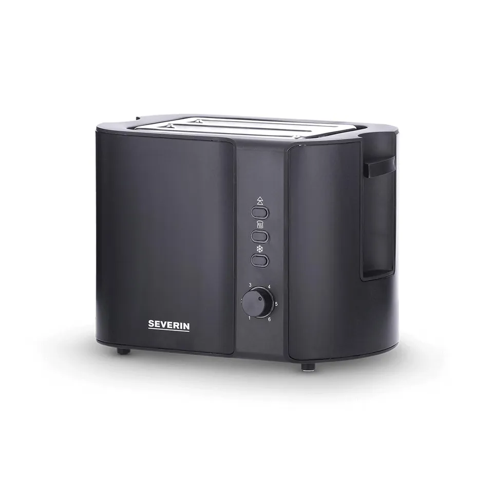 Severin 9552 tostapane 800 W nero opaco 2 fette
