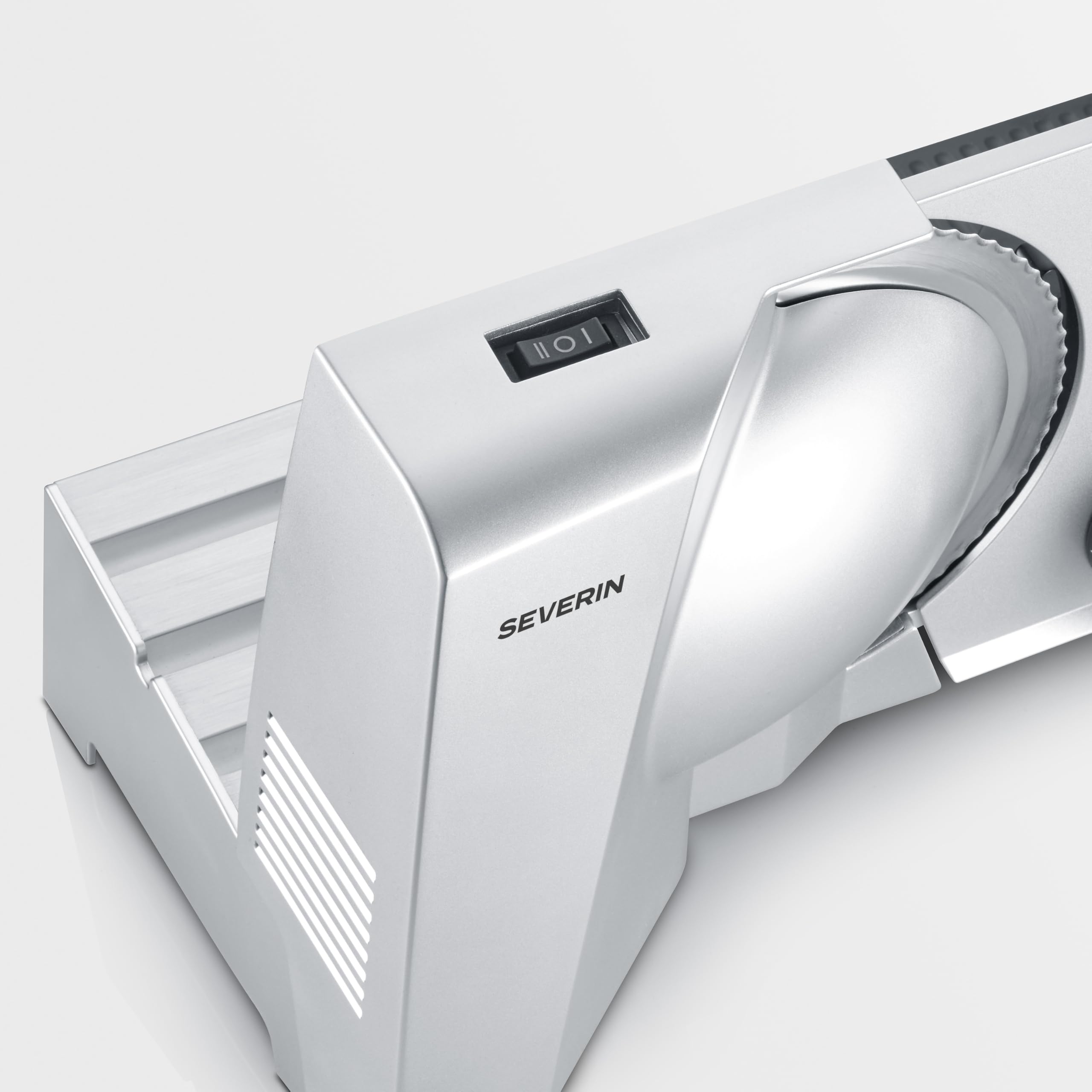 Severin AS 3917 Affettatrice Elettrica Inox 0-23 mm