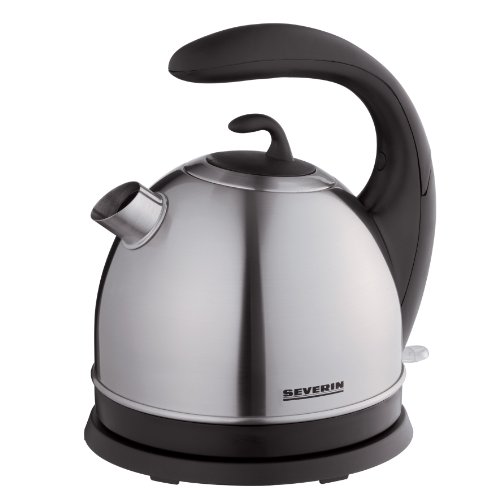 Severin WK 3322 Bollitore Acciaio Inox 1,7 L Nero