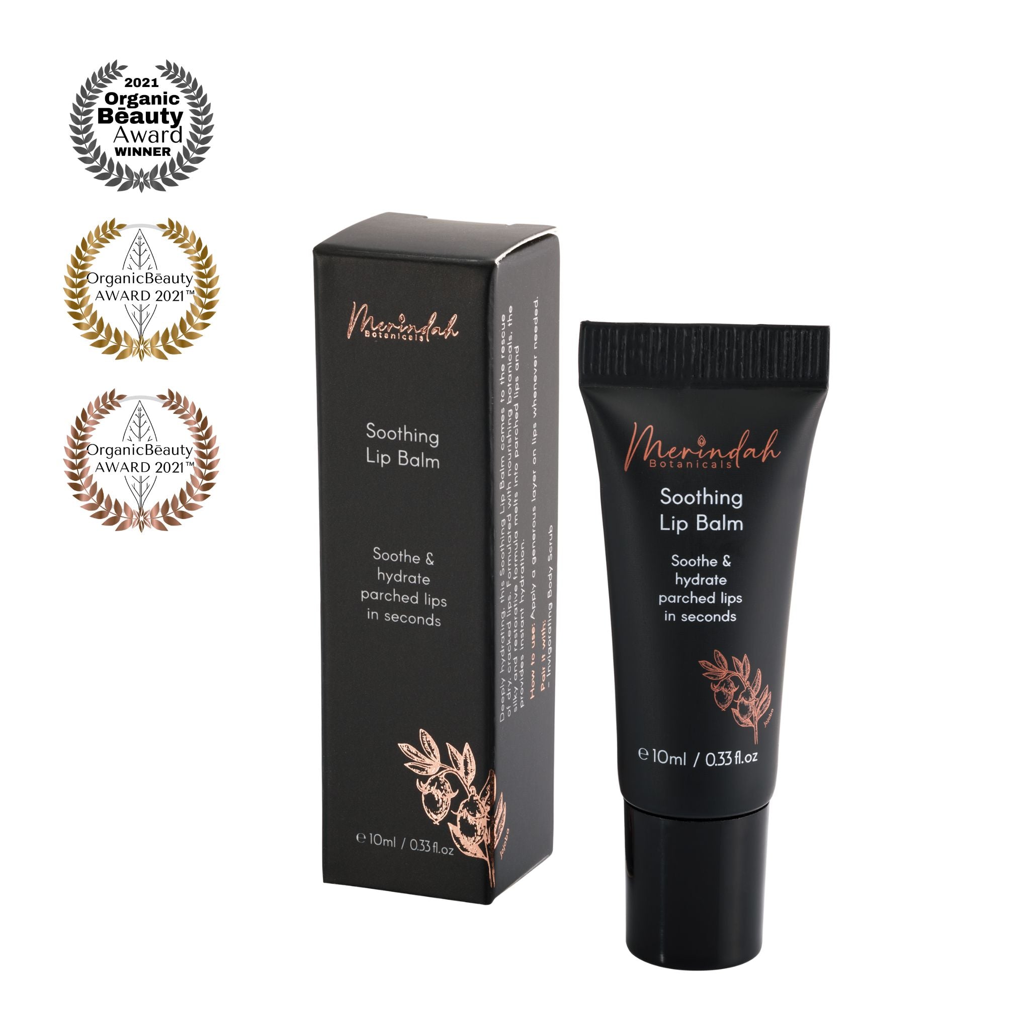Merindah Soothing Balsamo Labbra Naturale Vegano