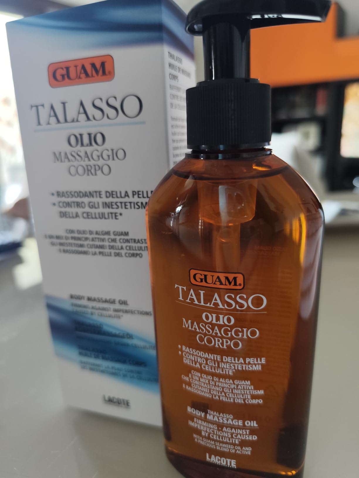 Guam Talasso olio massaggio corpo 200 ml rassodante
