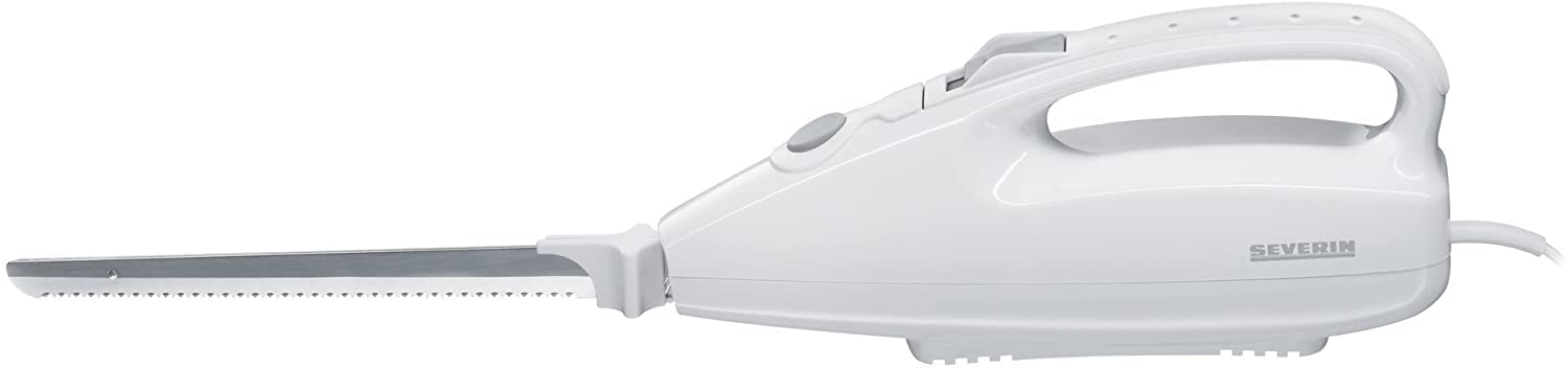 Severin EM 3966 coltello elettrico bianco con lama congelatore