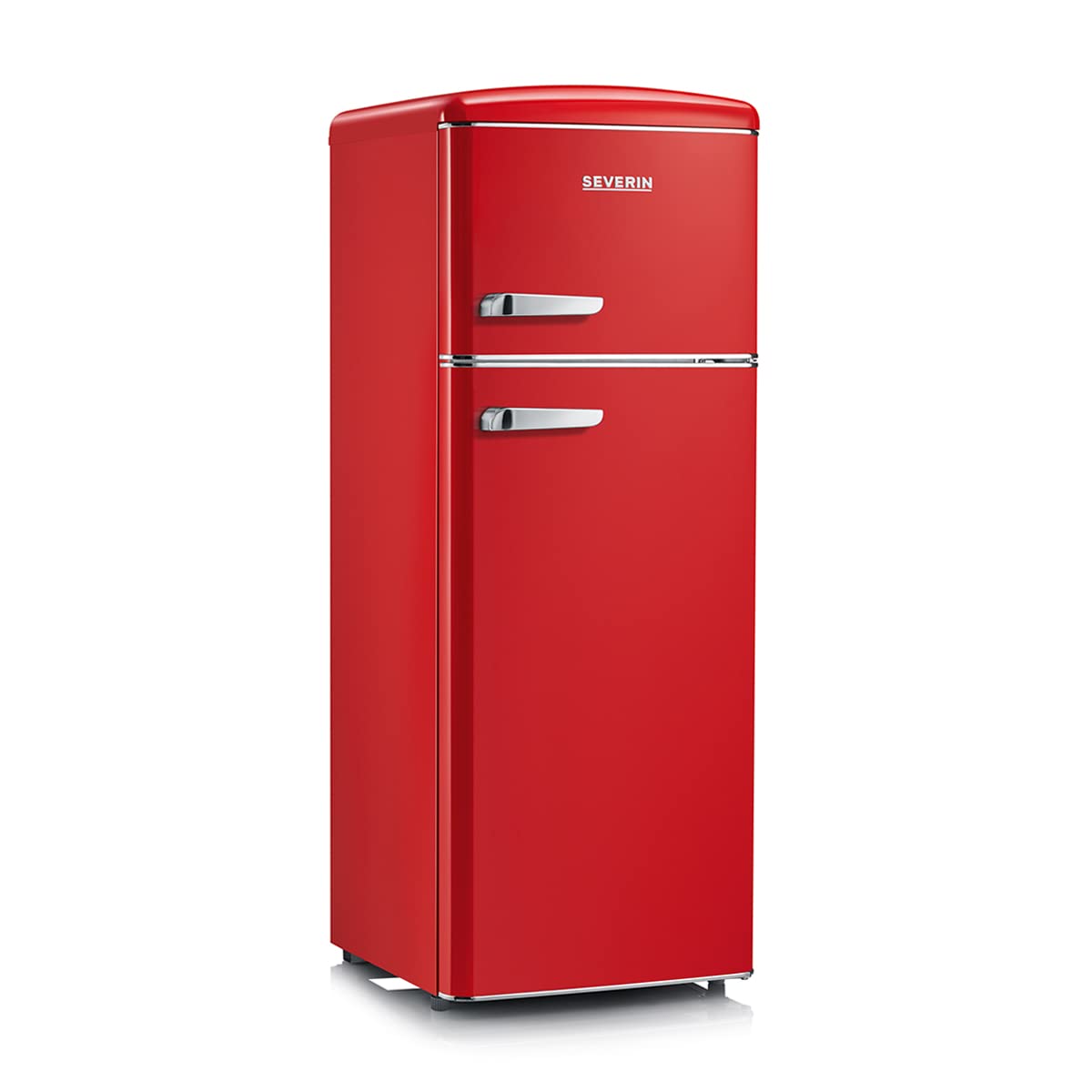 Severin RKG 8930 frigorifero combinato retrò rosso 206 L