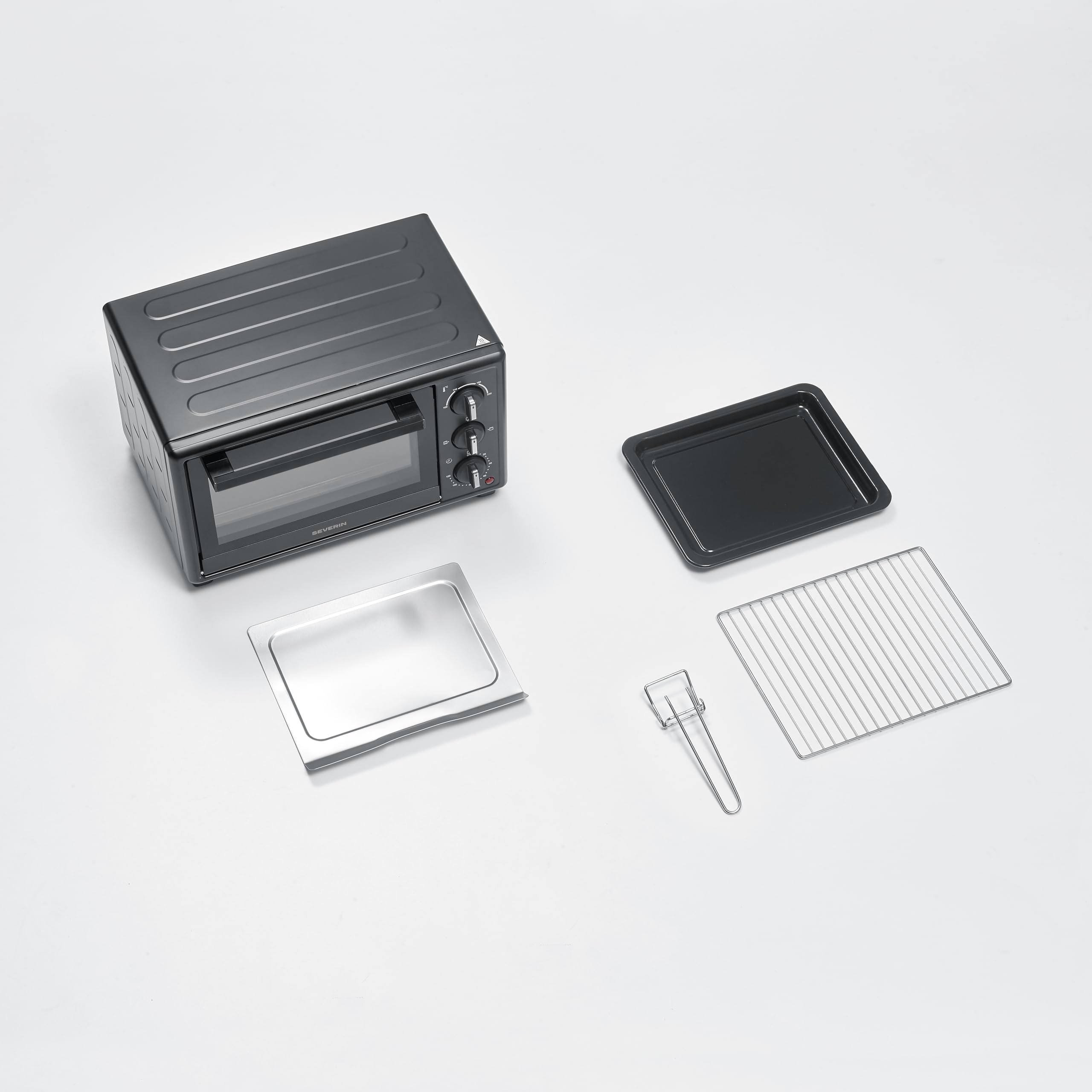 Severin Fornetto Elettrico 20L Mini Forno 1600W Nero Timer 120