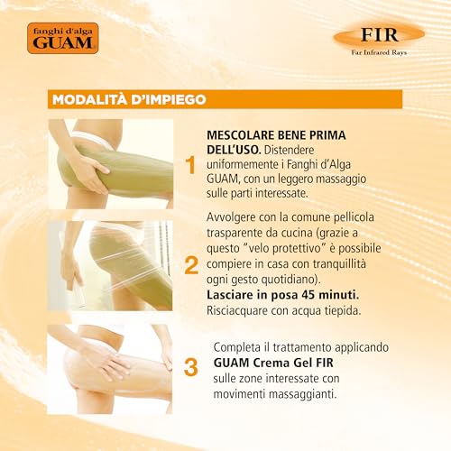 Guam FIR fango pancia e girovita 500 g tormalina