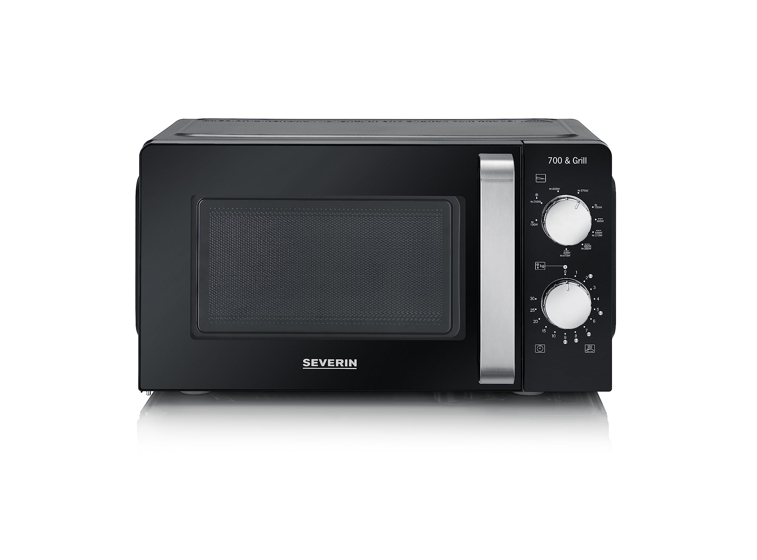Severin MW 7781 Microonde con Grill 17L Nero 700W