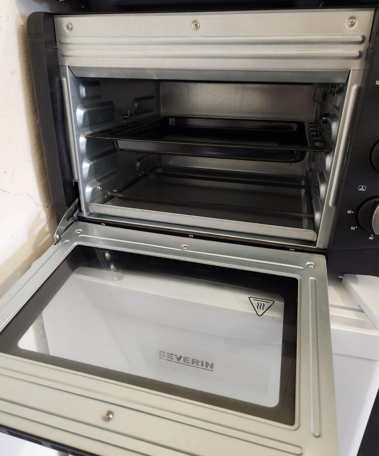 Severin TO 2068 Forno Elettrico 20 L con Pietra Pizza 1500 W
