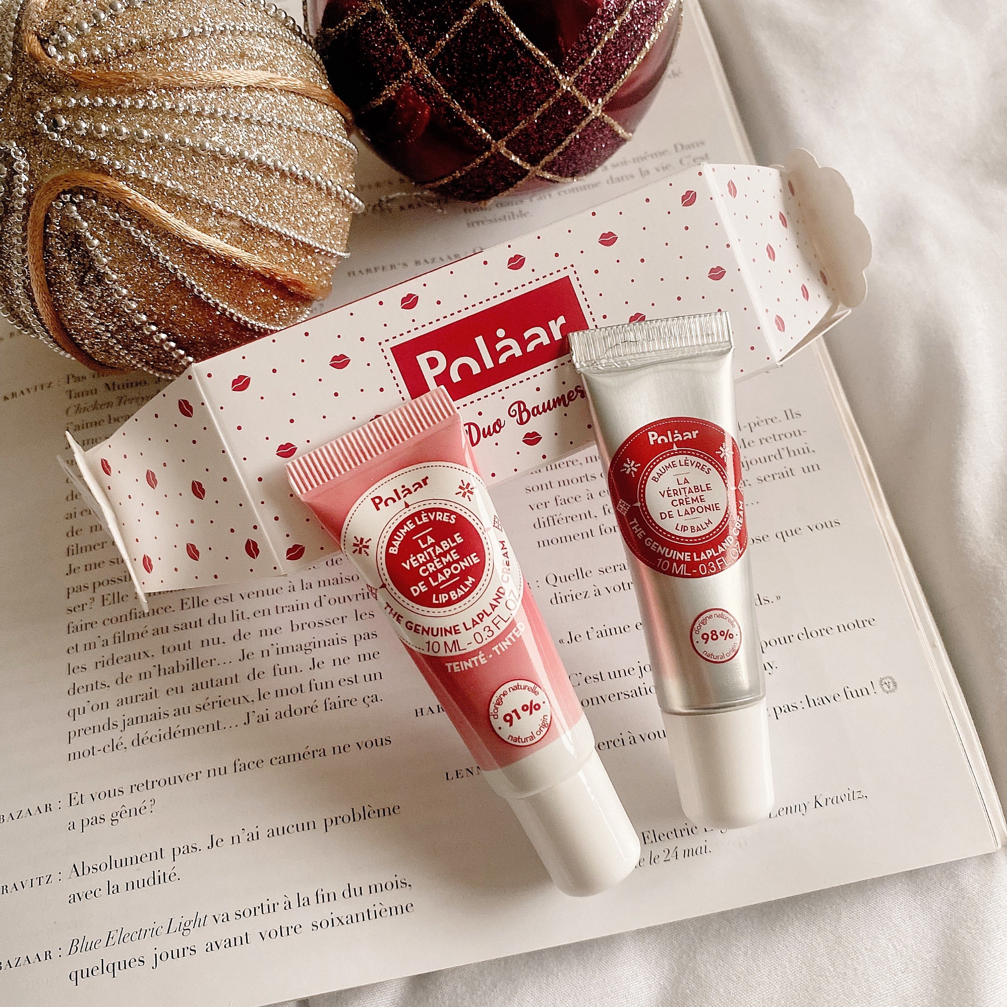 Polaar Coffrets Duo Baumes Lèvres Cofanetto Labbra 2x10 ml
