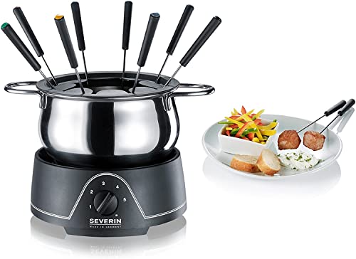 Severin SEV2400 fonduta elettrica inox 8 forchette