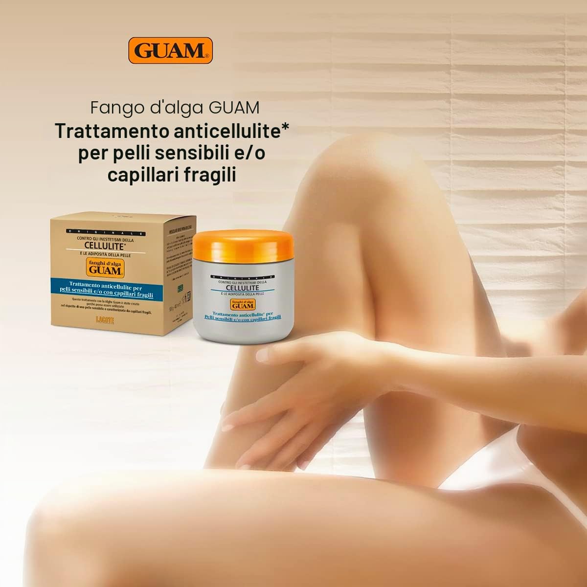 Guam Fanghi d'Alga Pelli Sensibili Anticellulite Corpo