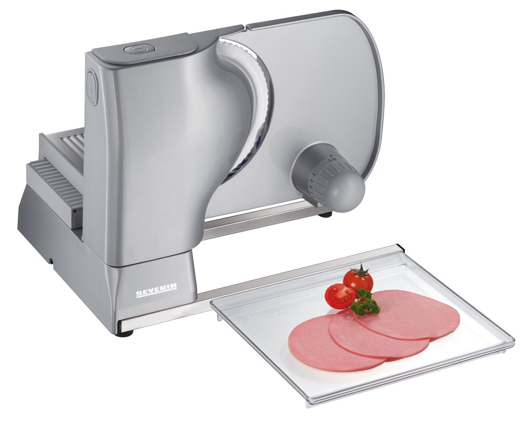 Severin AS 3947 Affettatrice Elettrica 150W Argento Lama Acciaio