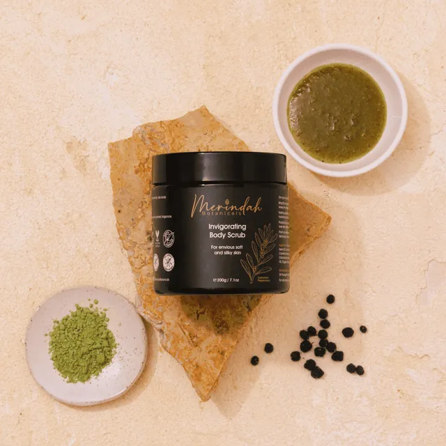 Merindah Botanicals Body Scrub corpo esfoliante idratante