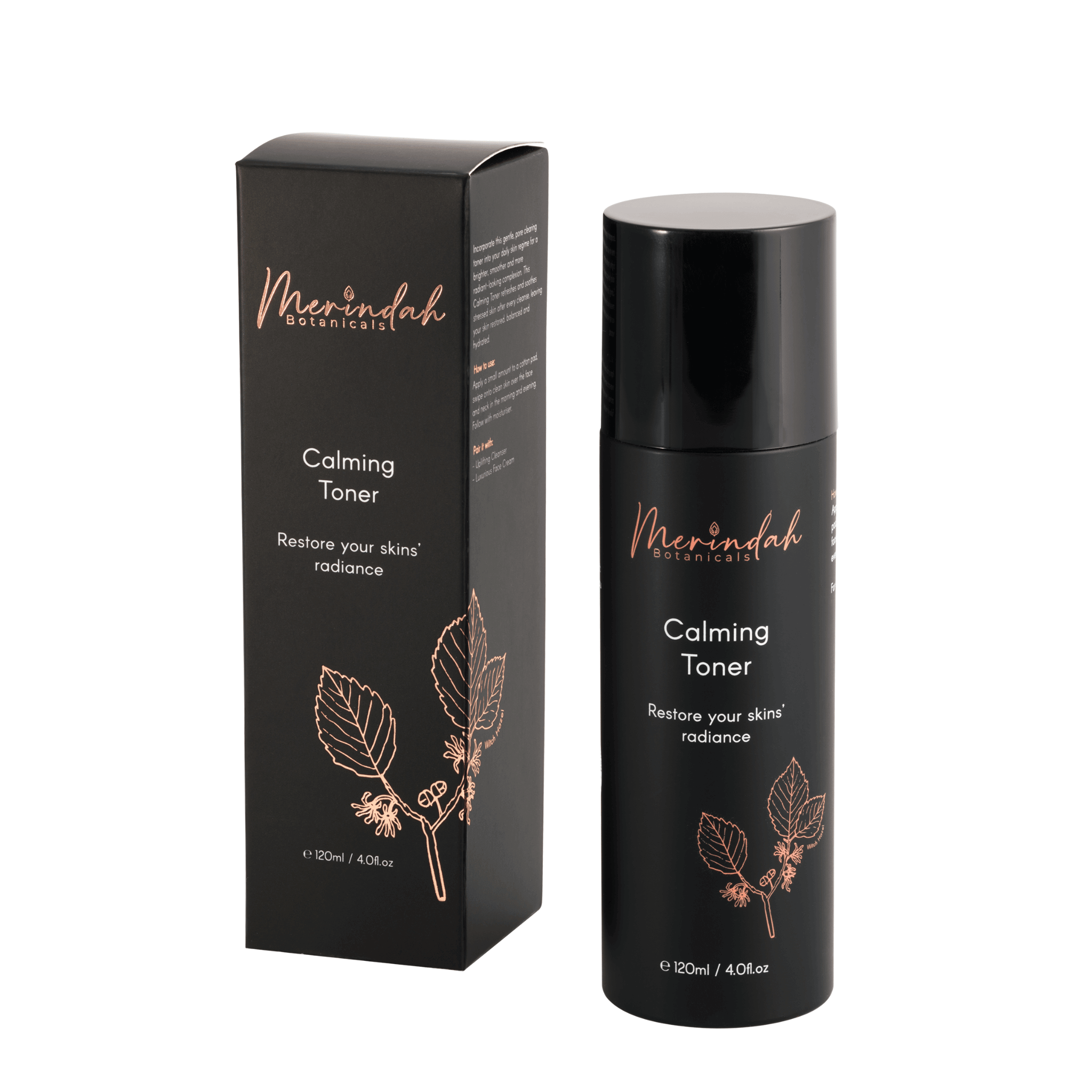 Merindah Face Care Calming tonico viso idratante senza profumo oil-free