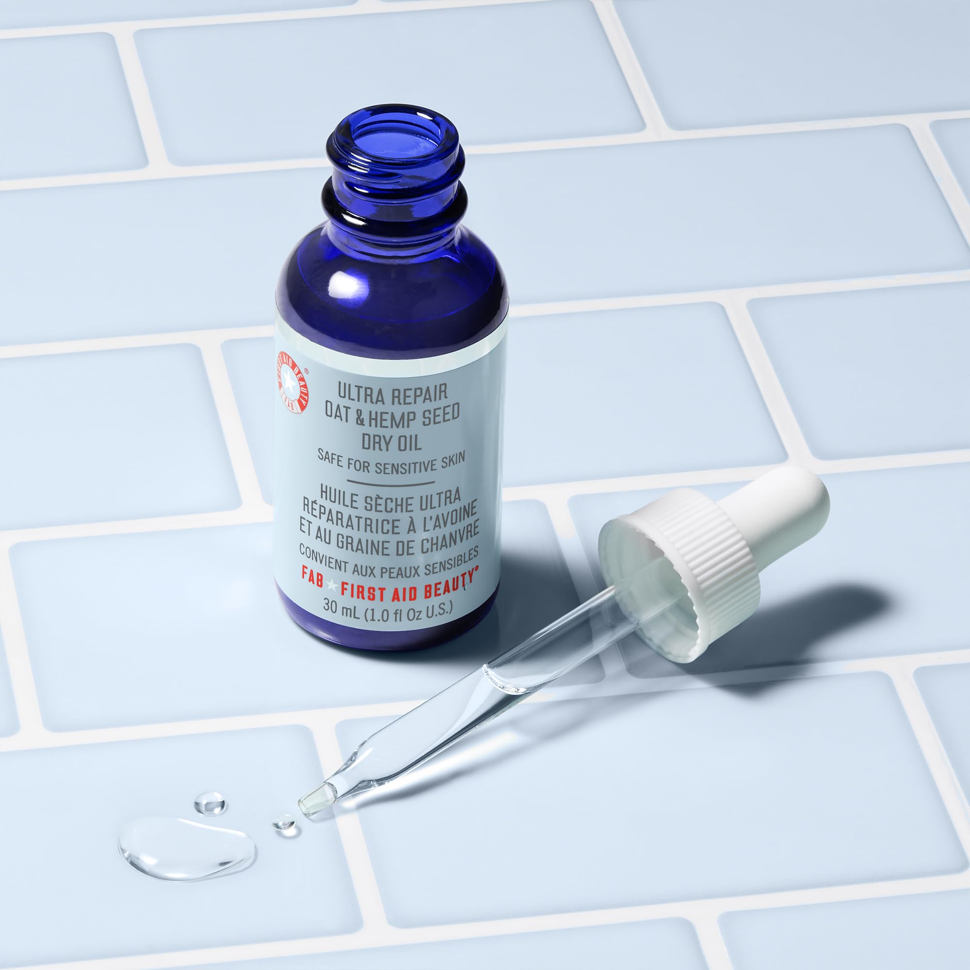 First Aid Beauty Ultra Repair Olio Secco 30 ml Avena Canapa