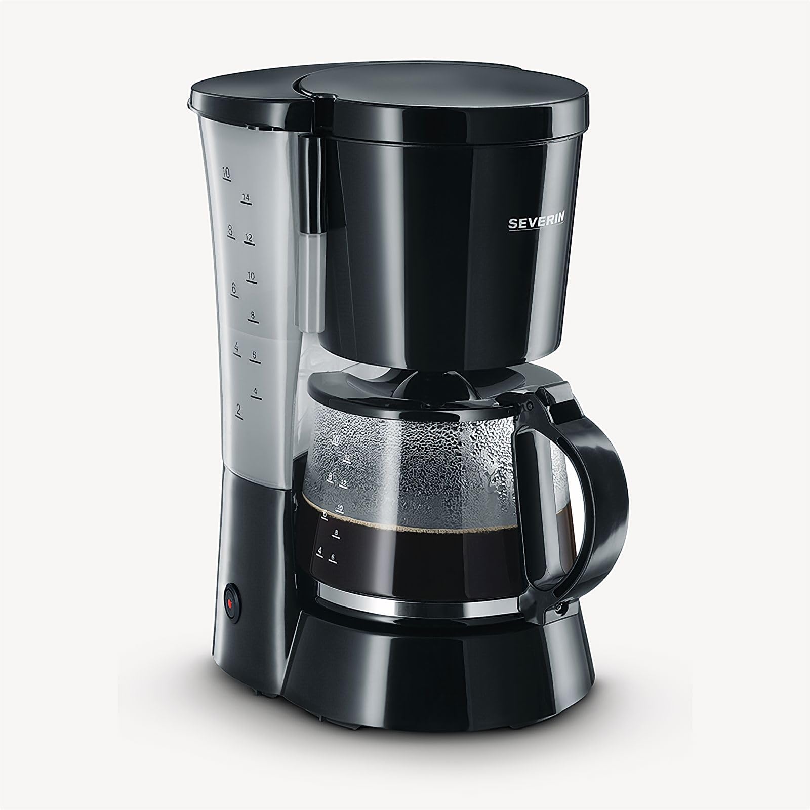 Severin KA 4479 macchina caffè filtro nero 10 tazze 800W