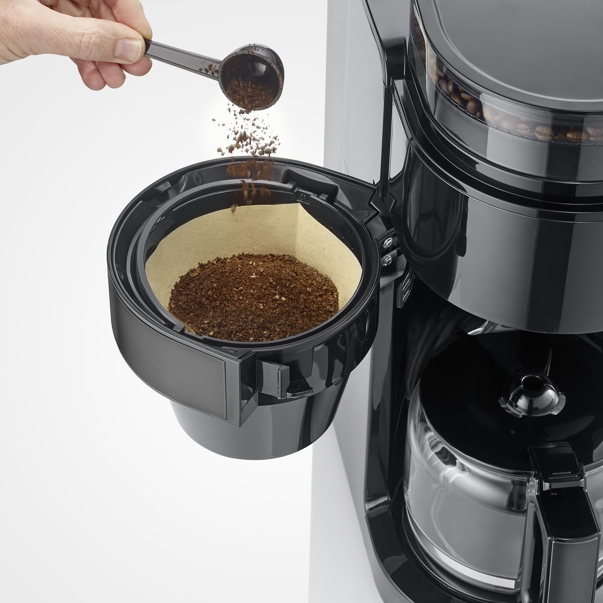 Severin KA 4830 Macchina Caffè 10 Tazze Vetro