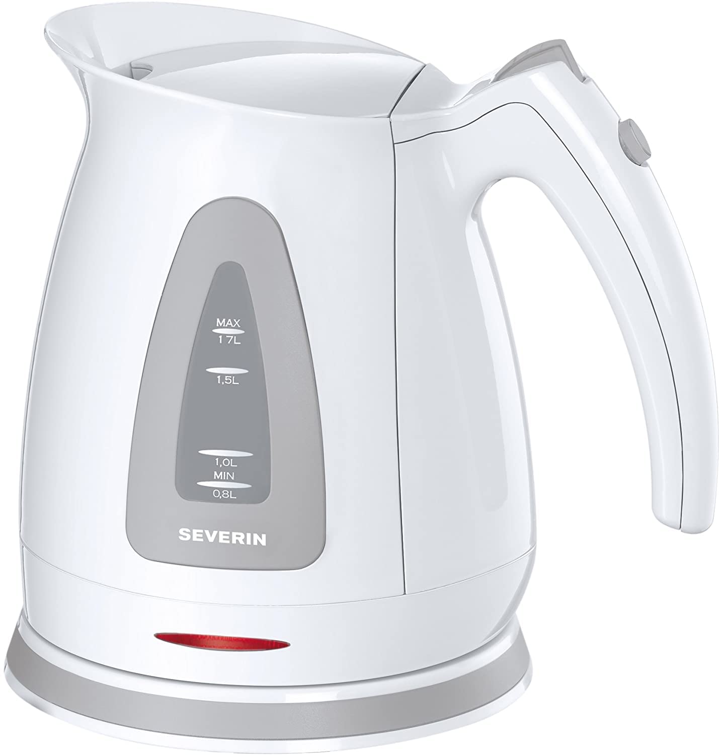 Severin WK 3312 bollitore elettrico 1,7 L bianco-grigio 3000W