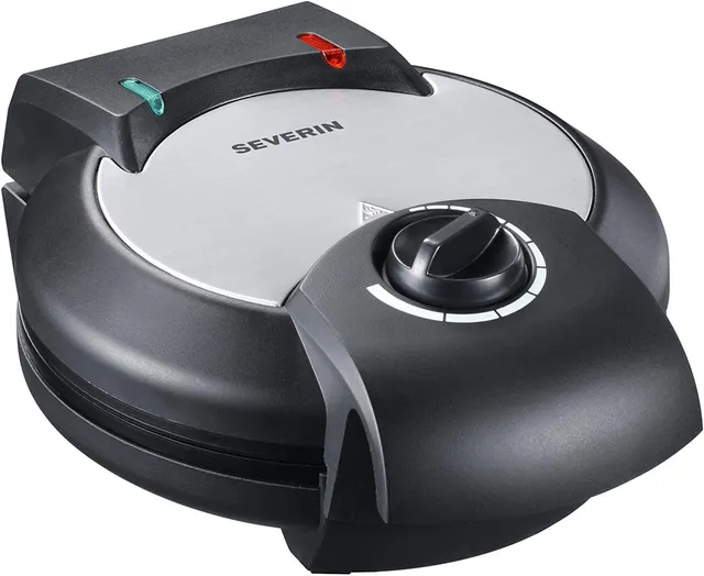 Severin WA 2103 macchina waffle cuore nero-inox 1300W