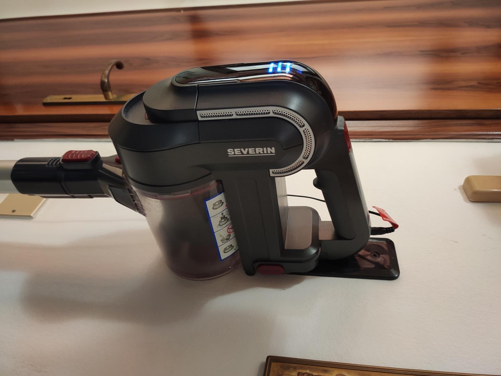 Severin HV 7165 Digital scopa elettrica senza fili Animal Care
