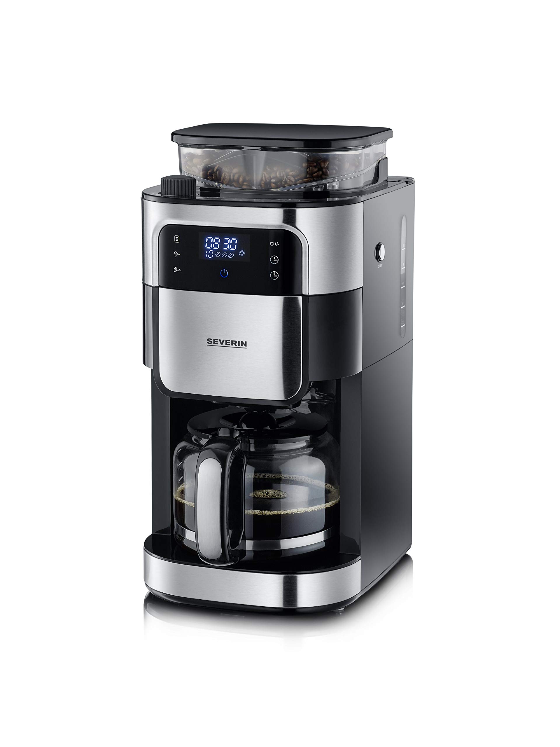 Severin KA 4813 Macchina Caffè Filtro 1,25L Touch LED