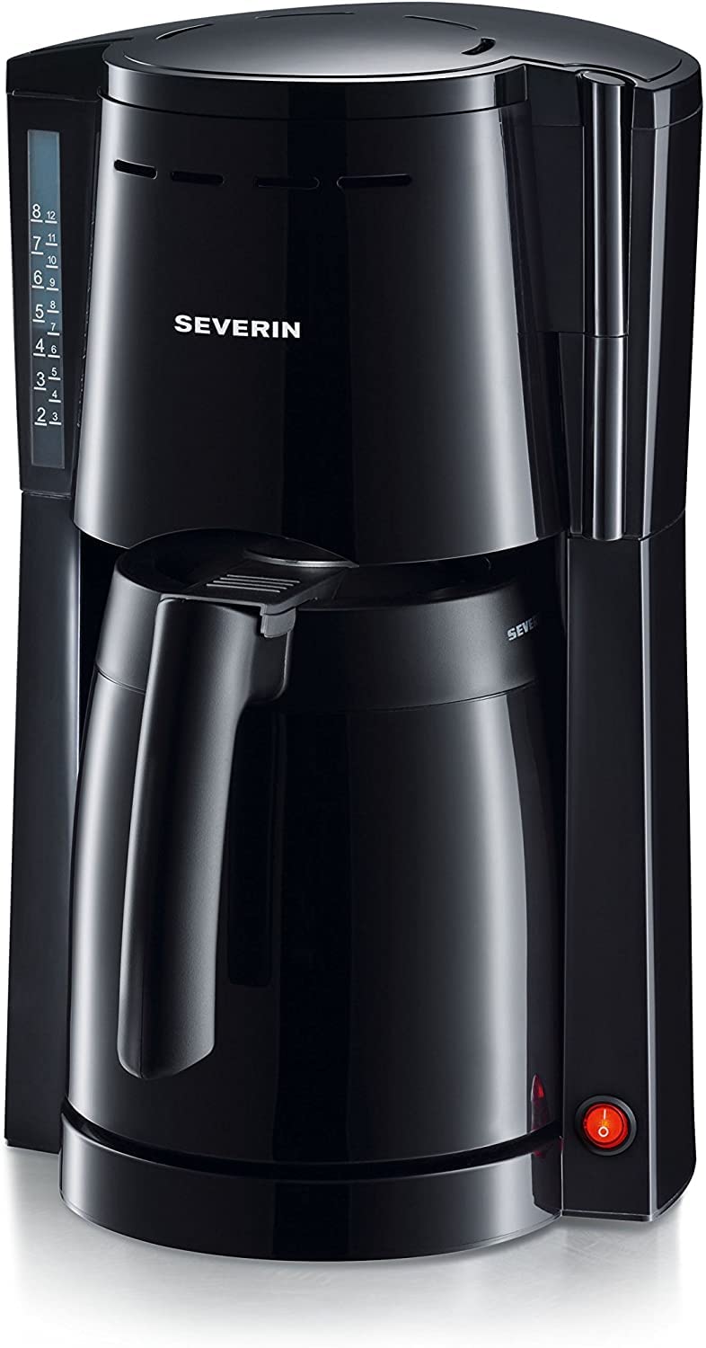 Severin KA 4123 caffettiera automatica termica 800W nero