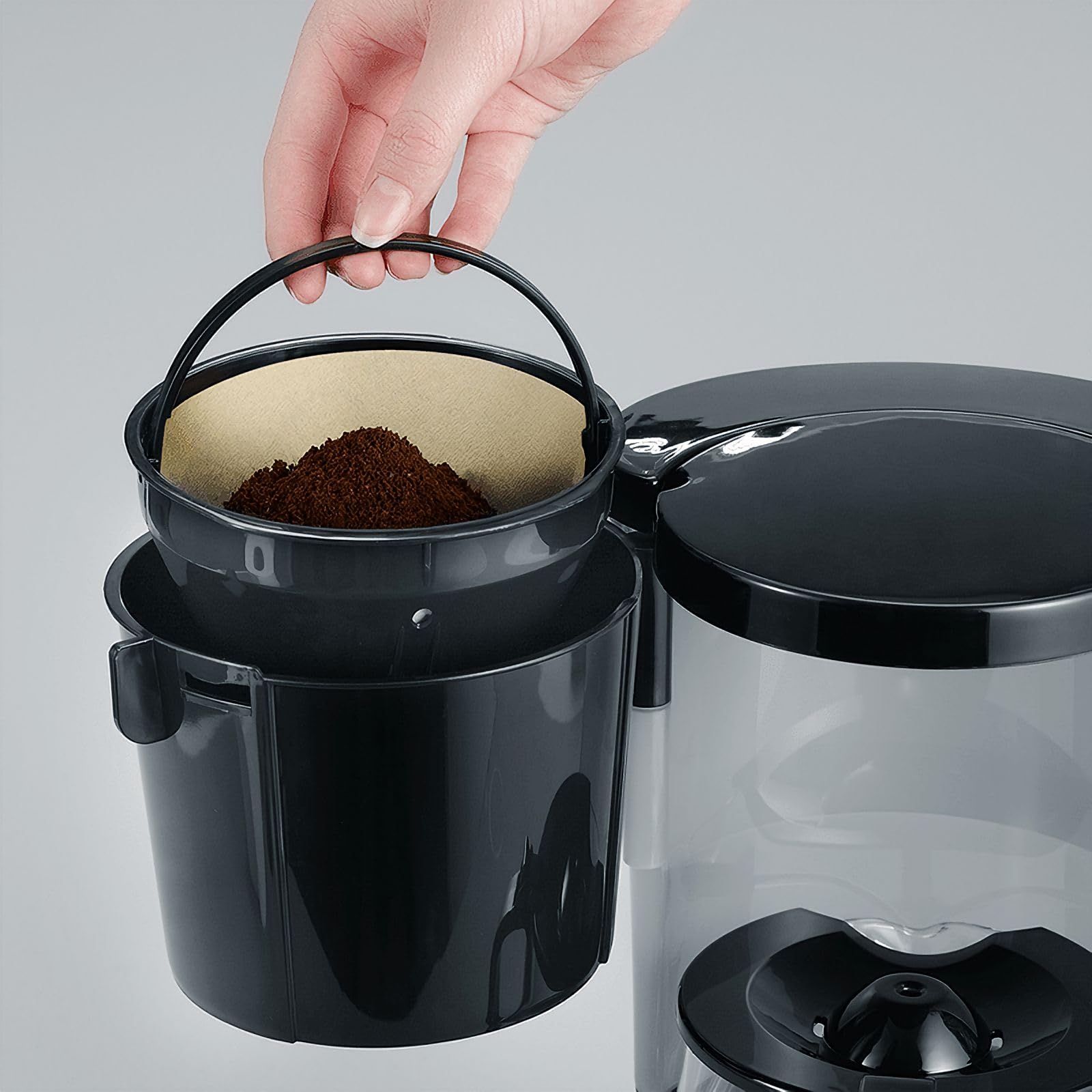 Severin KA 4479 macchina caffè filtro nero 10 tazze 800W