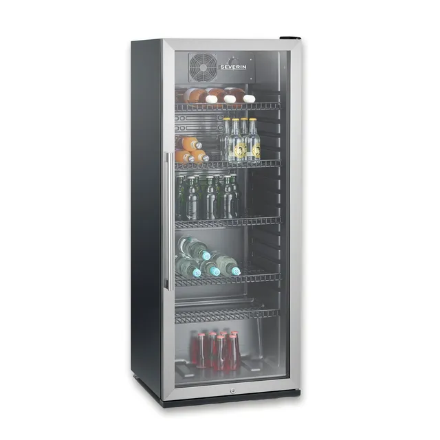 Severin FKS 8841 Frigo Bottiglie 237L Nero Vetro