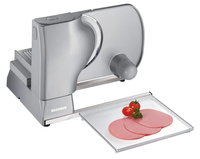 Severin AS 3947 Affettatrice Elettrica 150W Argento Lama Acciaio