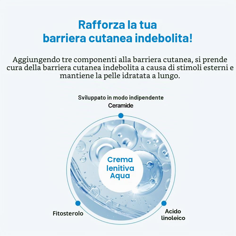 Real Barrier Aqua Soothing crema gel viso 50 ml acido ialuronico