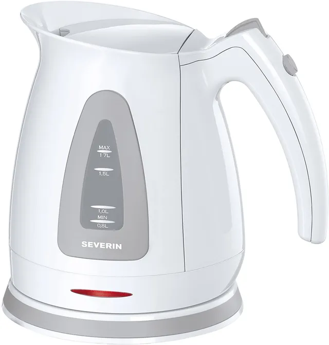 Severin WK 3312 bollitore elettrico 1,7 L bianco-grigio 3000W