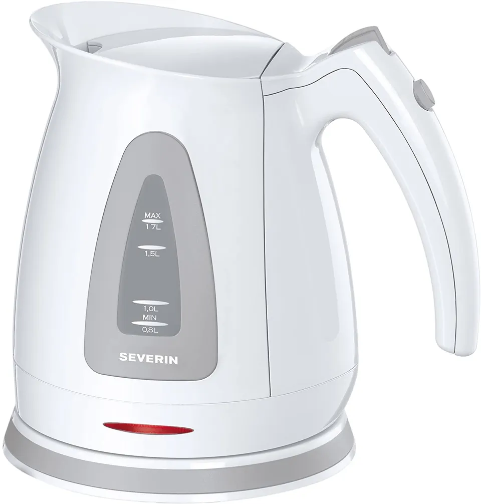 Severin WK 3312 bollitore elettrico 1,7 L bianco-grigio 3000W