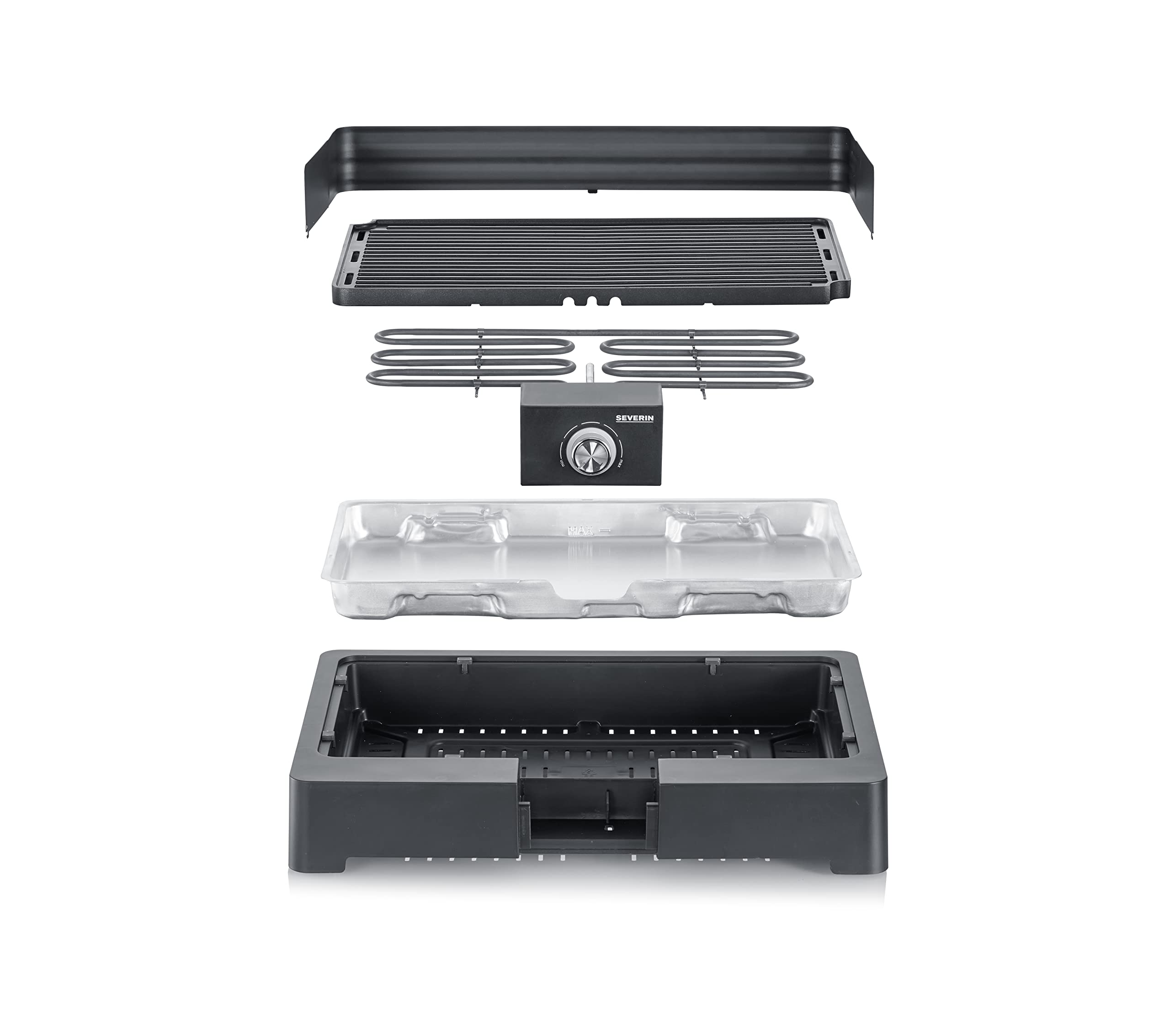 Severin Grigliate PG 8562 barbecue elettrico senza fumo 2200W