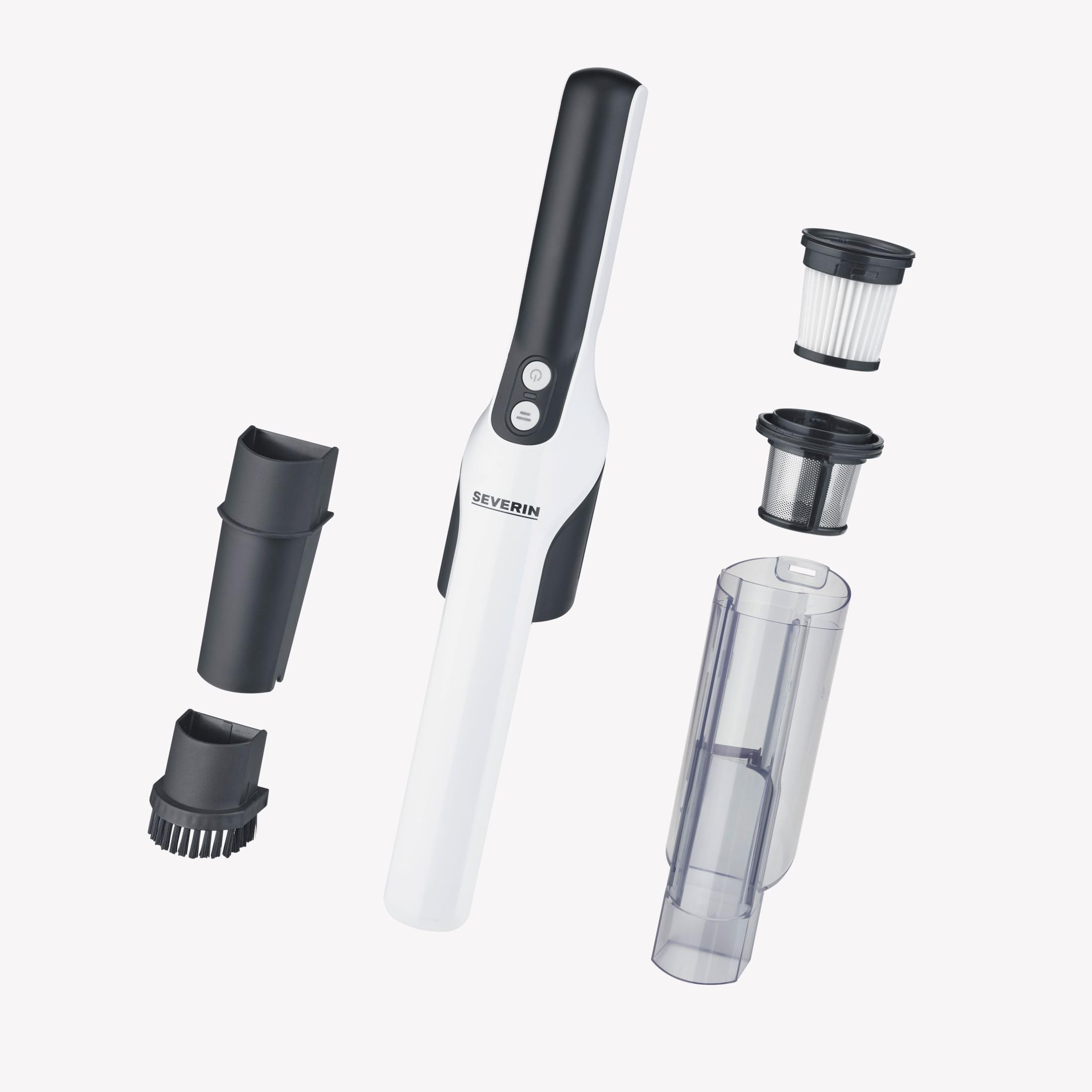 Severin 7140 Aspirabriciole a Batteria 30 min 2 Velocità