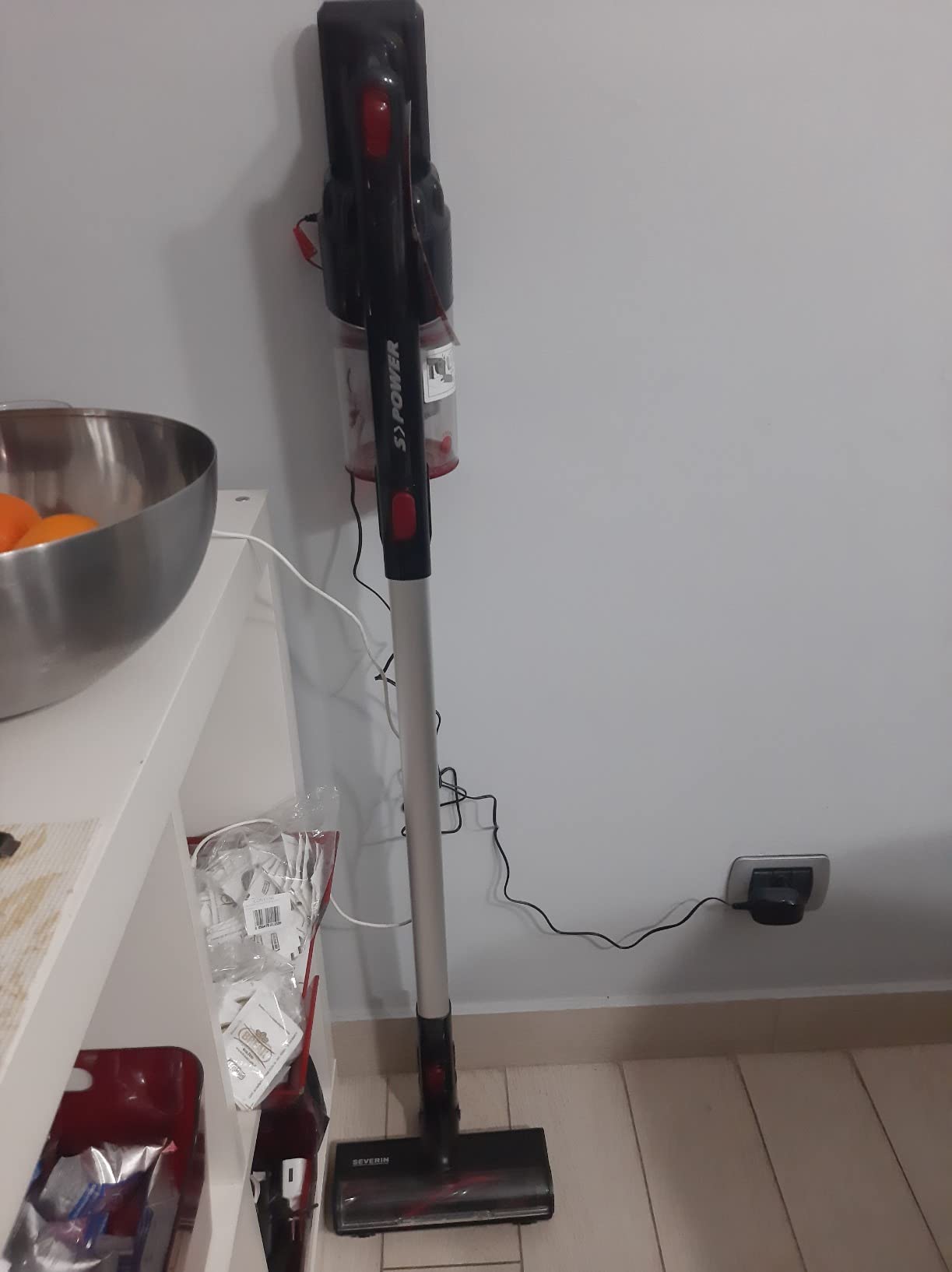 Severin HV 7153 Aspirapolvere Senza Fili Nero 10000 Pa 40 min