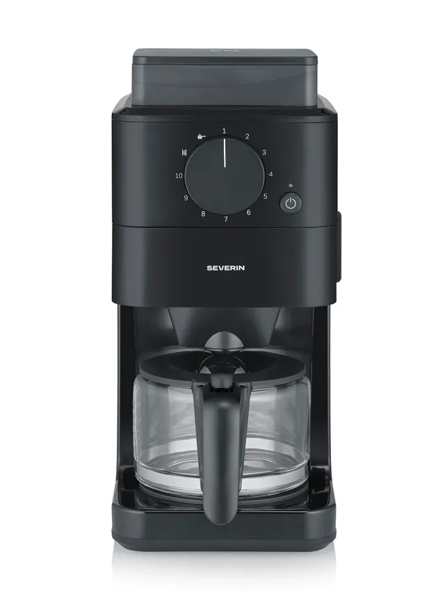 Severin KA 9215 macchina caffè con macinino 10 tazze timer