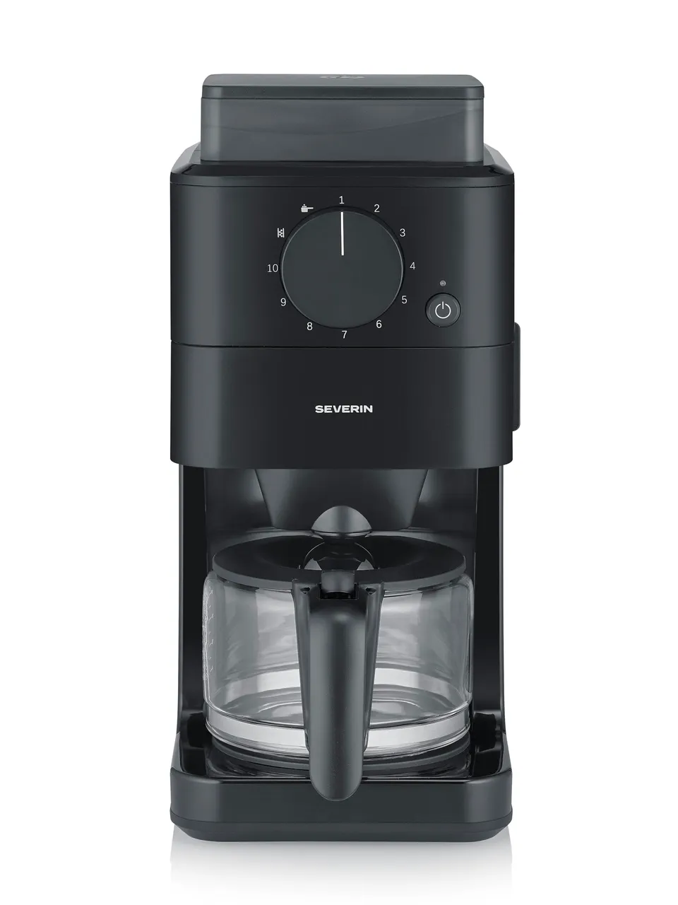 Severin KA 9215 macchina caffè con macinino 10 tazze timer