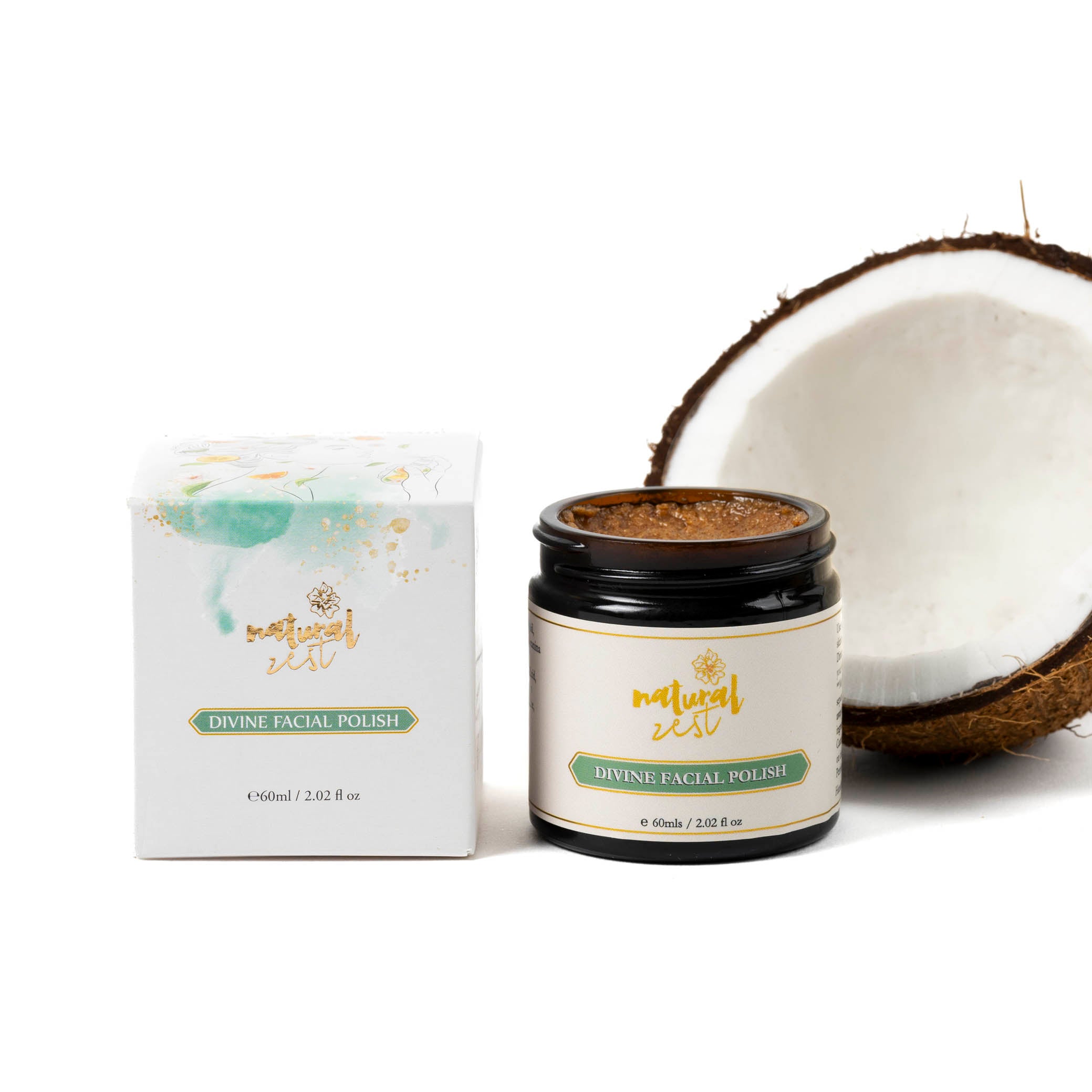 Natural Zest Divine Polish esfoliante viso 60 ml cocco