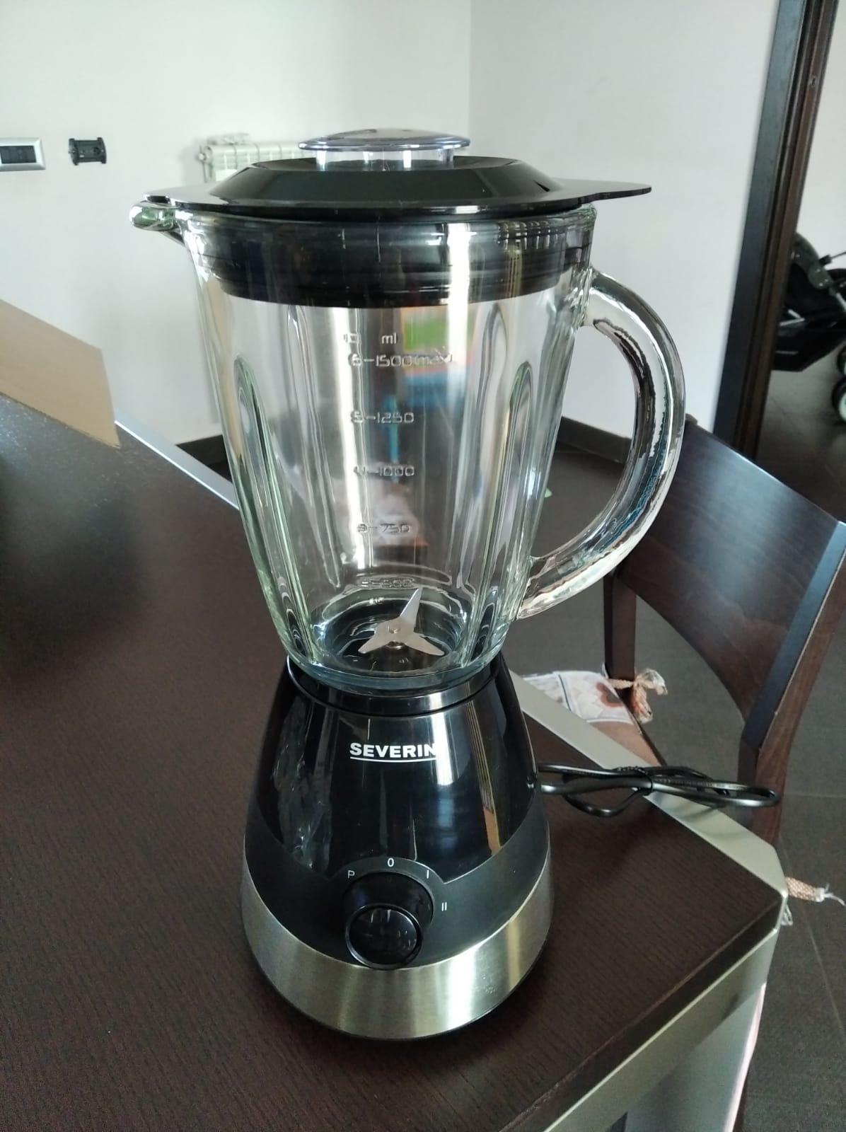 Severin SM 3718 Frullatore Vetro 1,5 L 550 W Tritaghiaccio