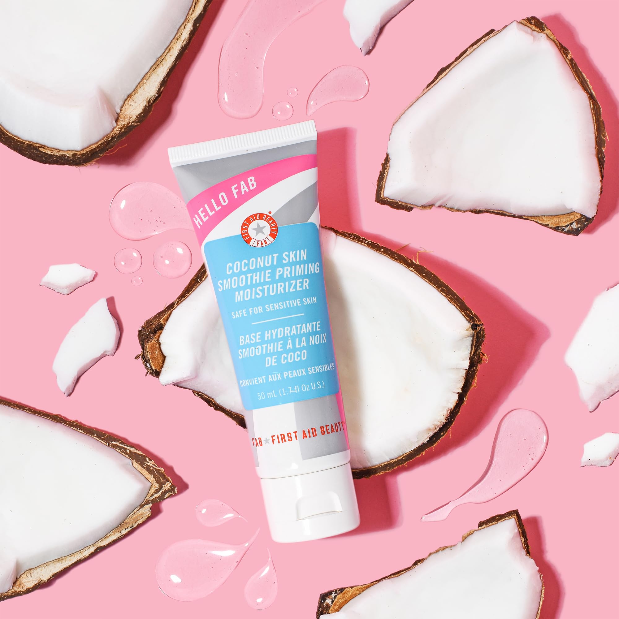 First Aid Beauty Hello FAB Coconut Skin Smoothie primer viso 50 ml