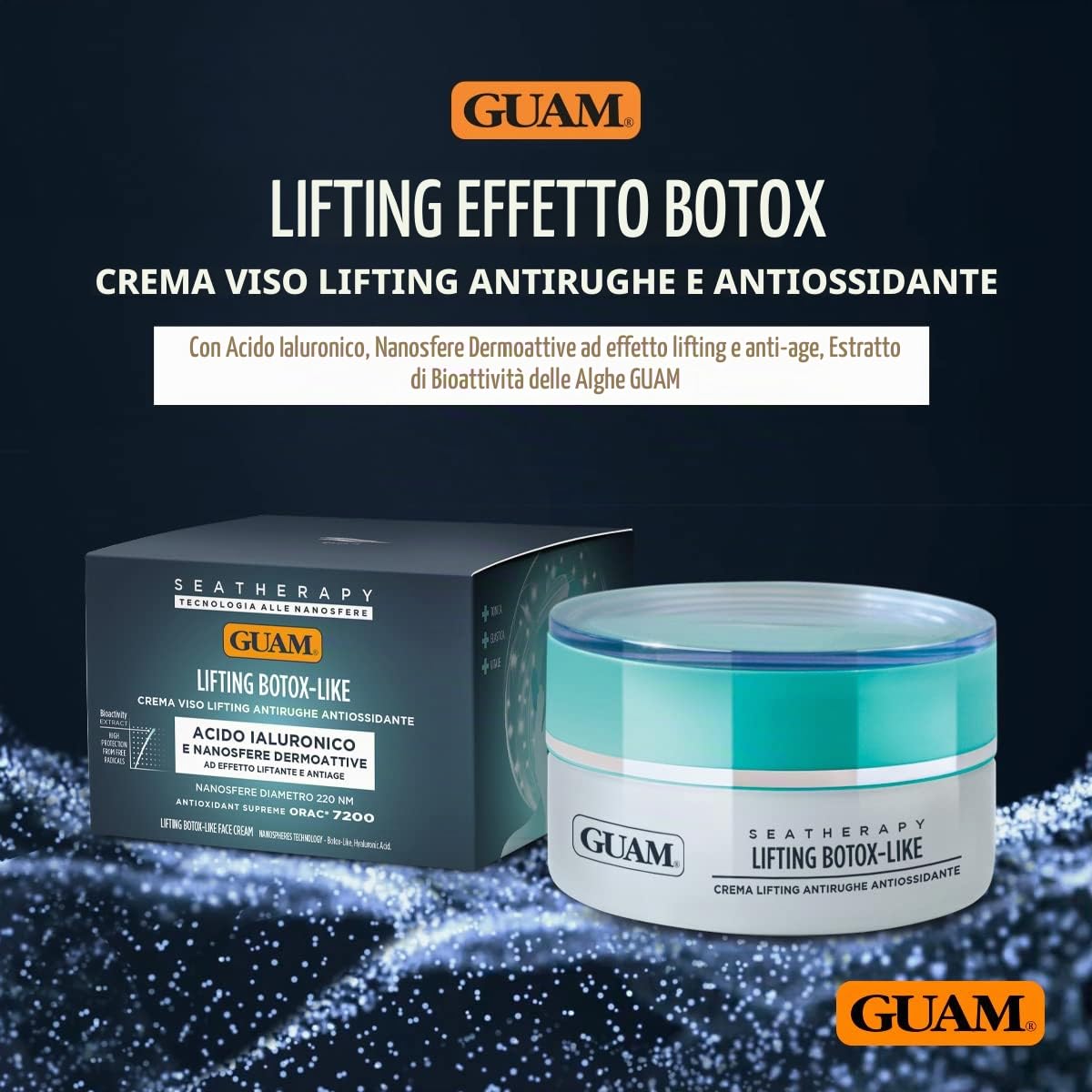 Guam SeaTherapy Crema Viso Lifting Antirughe 50 ml