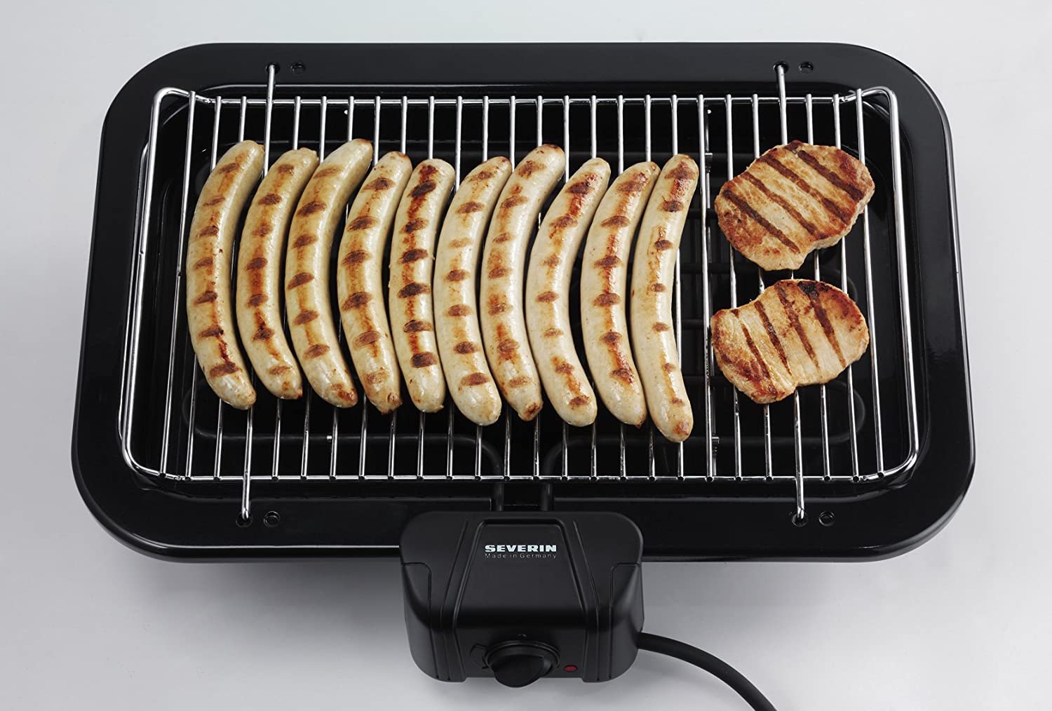 Severin PG 2790 barbecue elettrico nero 2500W termostato