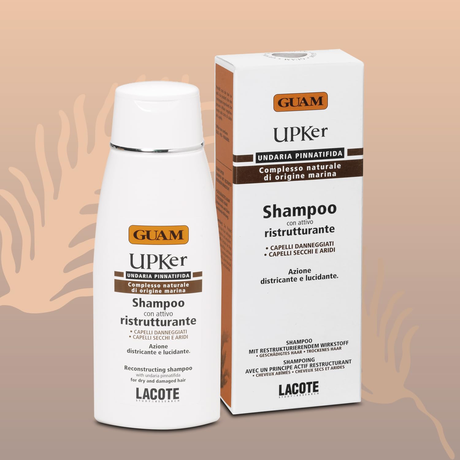 Guam Upker Capelli Shampoo Ristrutturante 200 ml Cheratina