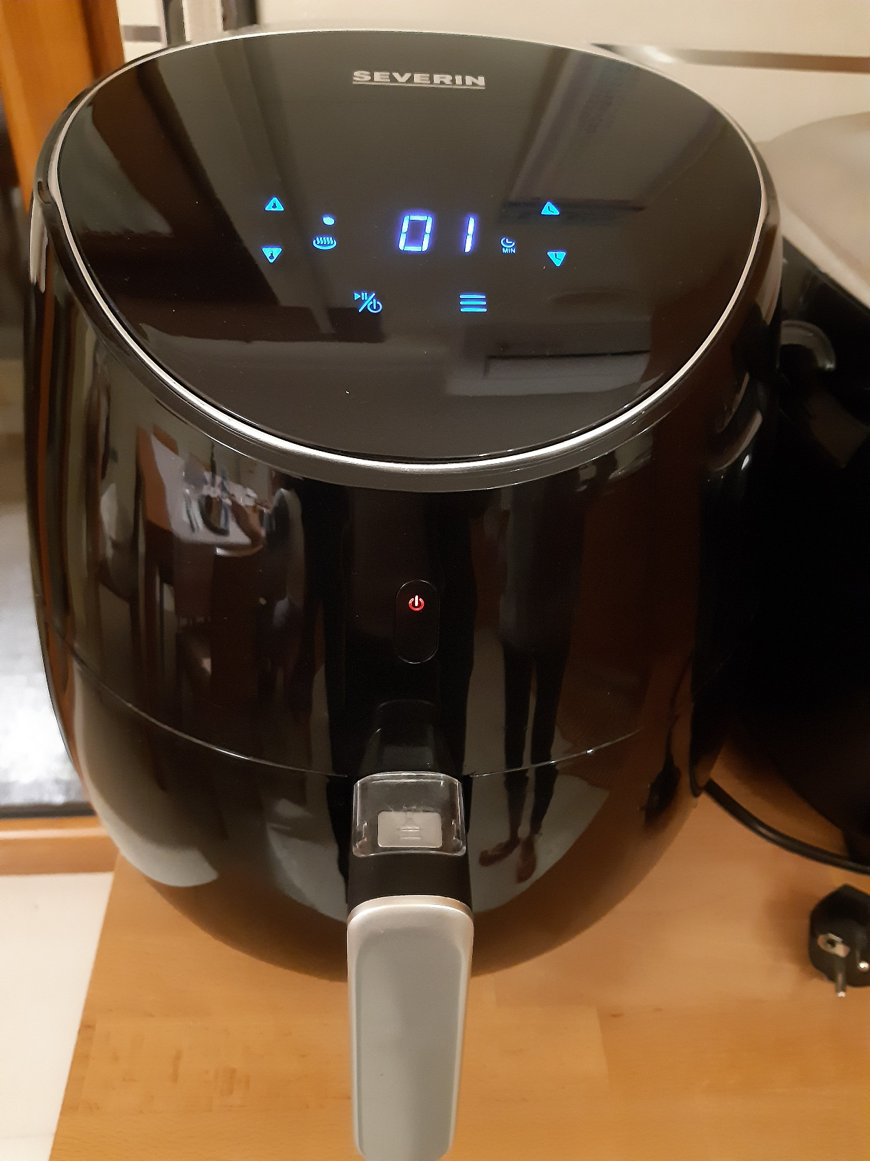 Severin FR 2445 Friggitrice ad Aria 5 L Nera ceramica