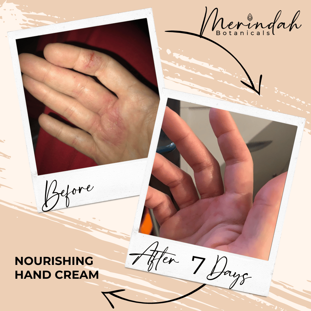 Merindah Botanicals Hand Care crema mani nutriente naturale