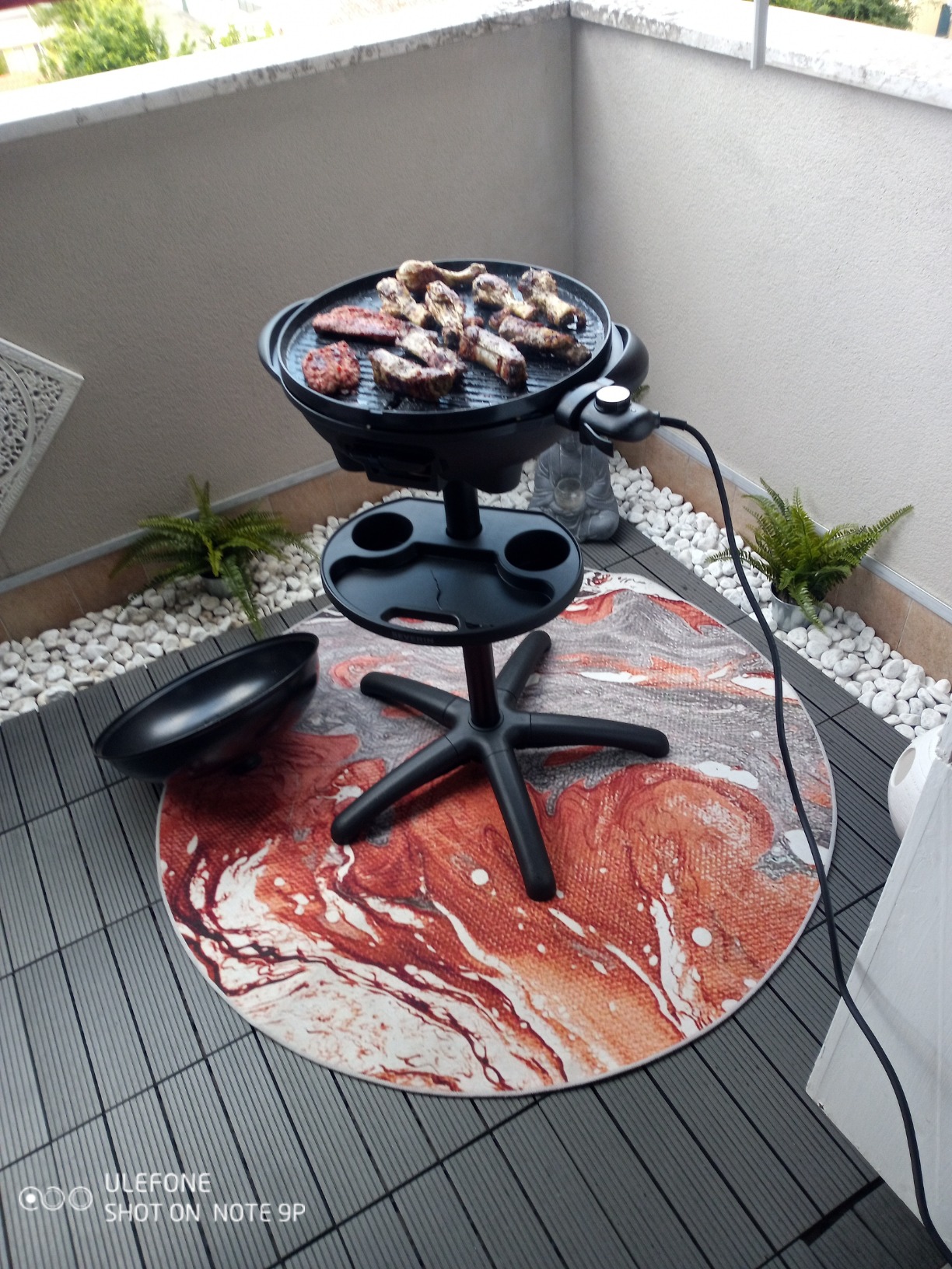 Severin PG 8541 Barbecue Elettrico 41cm 2000W Nero