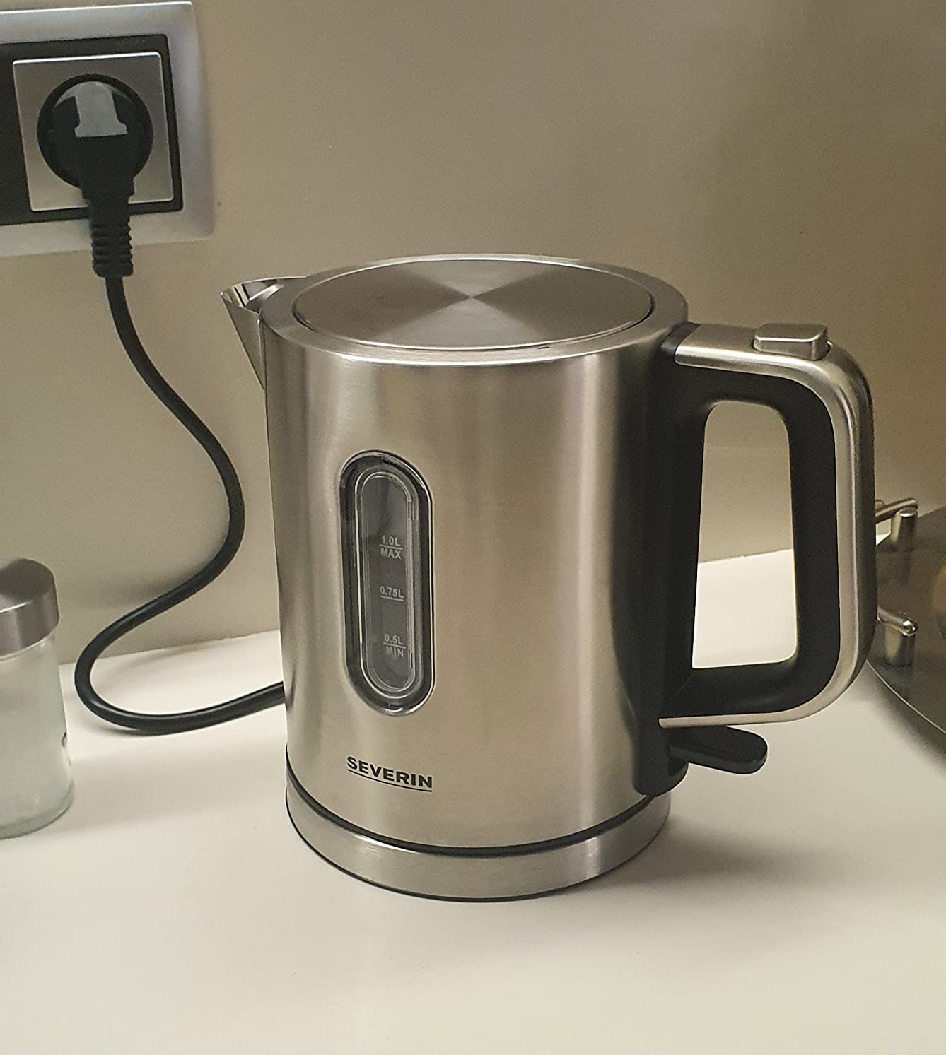 Severin WK 3415 Bollitore Elettrico 1,0 L Acciaio Inox 2400W
